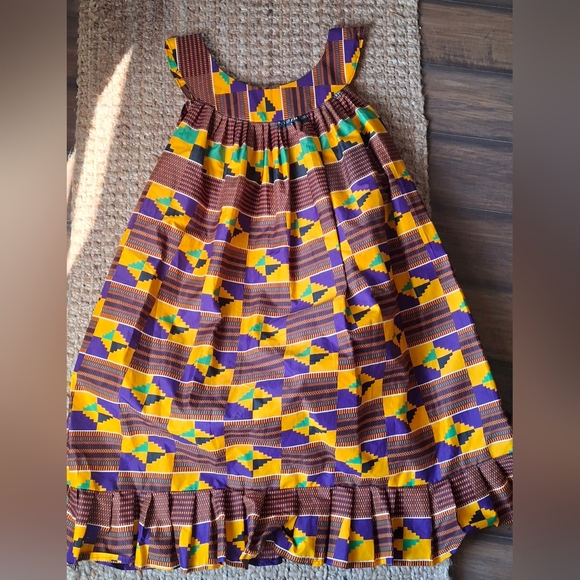 African handmade woman dress - Picture 2 of 2